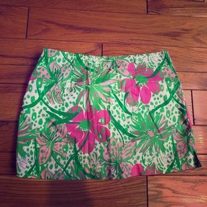 Lilly Pulitzer skirt with shorts